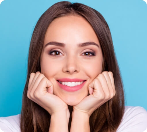 Woman sharing beautiful smile after dental bonding