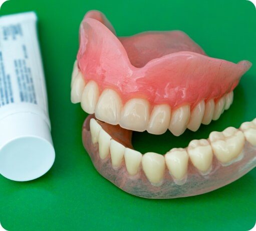 Full set of dentures